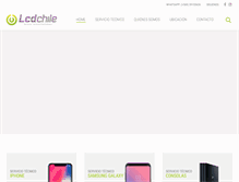 Tablet Screenshot of lcdchile.cl